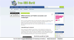 Desktop Screenshot of free-sms-world.de