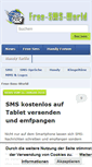 Mobile Screenshot of free-sms-world.de